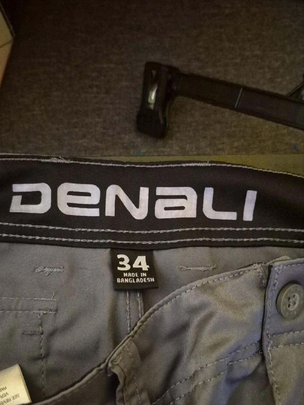 Denali Men's Gray Board Shorts - Size 34